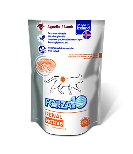 Forza10 Cibo umido per gatti come supporto della funzione renale, confezione da 1 (1 scatola x 12 pezzi)