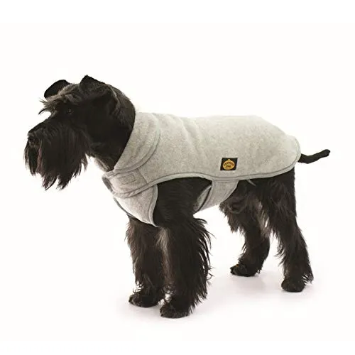 Fashion Dog Cappotto per cani in pile – grigio – 33