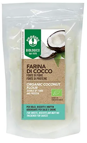 Probios Farina di Cocco Bio 250 g - Senza Glutine