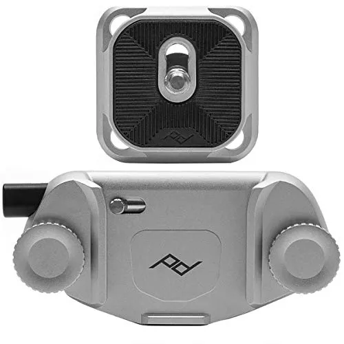 Peak Design Capture Clip v3 Silver inkl. Standard