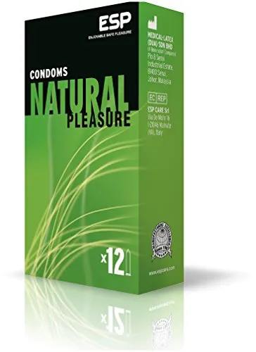 Profilattici ESP «Natural Pleasure» 12pz.