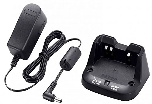 ICOM BC-191 "ORIGINALE" CARICA BATTERIA RAPIDO DA TAVOLO X IC-V80E, T70E, F3002/F4002, F3102D, F4102D, IC-F27SR