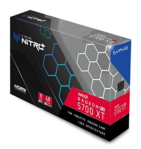 Sapphire Nitro+ Radeon RX 5700 XT 8G 8GB GDDR6, PCIe 4.0, 2x HDMI, 2x DP, full retail