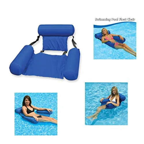 Mulple Amaca Galleggiante per Piscina, Amaca Gonfiabile, Gonfiabile Acqua Amaca, Letto Galleggiante Pieghevole, Piscine Gonfiabili per Adulti, Amaca per Piscina, Vacanze Piscina Sedia Spiaggia