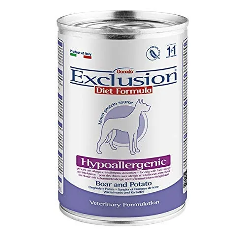 Exclusion Hypoallergenic cinghiale e patate, 400 grammi