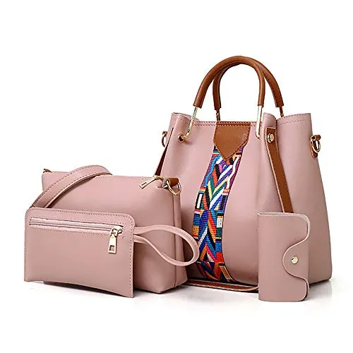 Borsa a secchiello Versione coreana della borsa a tracolla moda selvaggia Messenger bag rosa