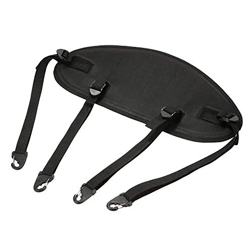 Prodotti da Surf Leggeri 1pc Regolabile Kayak Canoa Sit On Top Kayak Sedile Posteriore Riposo Sedile Schienale Supporto Pad Fascia Antiscivolo Cuscino Nero Adatto per i surfisti