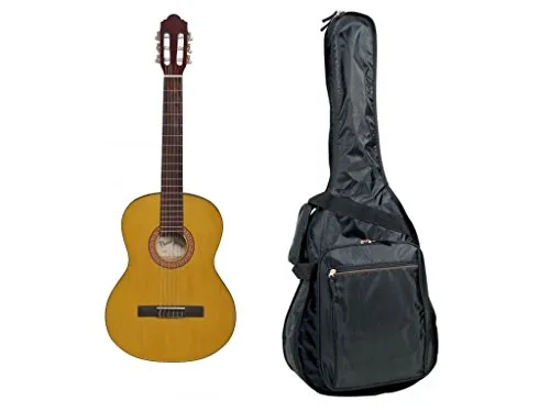 CHITARRA CLASSICA NATURALE DARESTONE CG44NT+ ACCORDATORE T72 + BORSA DA TRASPORTO