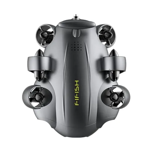 FIFISH QYSEA V6 EXPERT MP200 - Drone subacqueo con fotocamera subacquea 4K UHD (M100 + 200 m OPSS)