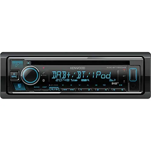 Kenwood KDC-BT730DAB Ricevitore multimediale per auto Nero 88 W Bluetooth