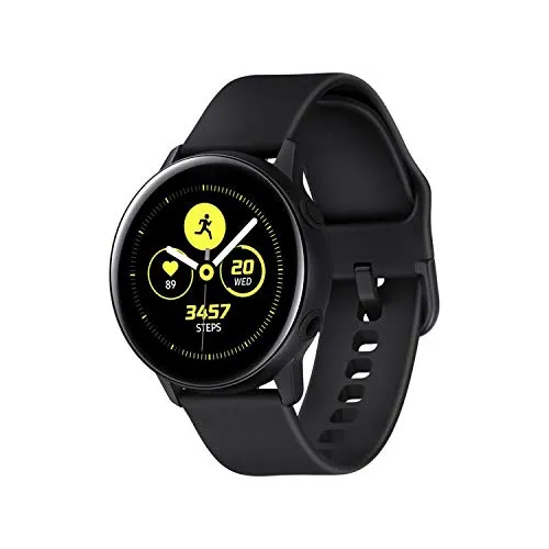 Samsung Galaxy Watch Active Smartwatch Bluetooth v4.2, 40 mm, con GPS, Sensore di Frequenza Cardiaca, Peso 25 g, Batteria 230mAh, Nero (Black) [Versione Italiana]