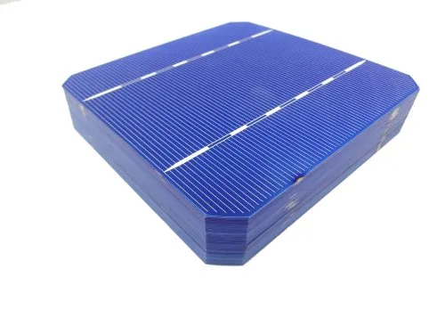 MISOL 10 PCS of Mono Solar Cell 5x5 2.8w, Grade A, monocrystalline Cell, DIY Solar Panel, for DIY Solar Module/Cella Mono Solar/Cell monocristallino/DIY Pannello Solare/for DIY modulo Solare