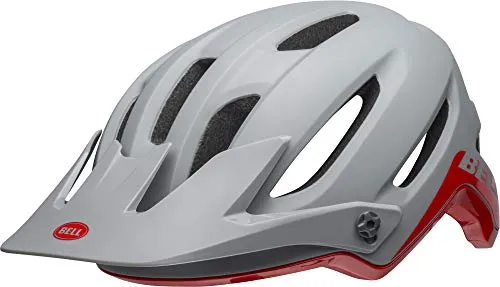 BELL 4forty MIPS - Casco da MTB, Unisex, BEHFOMG5M, Cliff-Hanger Matte/Gloss Grey/Crimson, Medium/55-59 cm