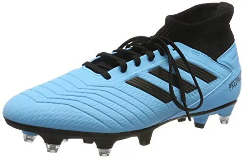 adidas Predator 19.3 SG, Scarpe da Calcio Uomo, Multicolore (Bright Cyan/Core Black/Solar Yellow Ef8033), 42 EU