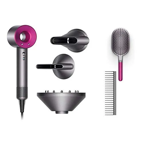 Dyson Supersonic Asciugacapelli, Antracite, Rosa 1600 W