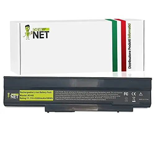New net Batteria compatibile con Acer AS09C31, AS09C70, AS09C71, AS09C75, AS09C31, AS09C70, AS09C71, AS09C75 compatibile con Extensa 5235 / 5635 / 5635G / 5635Z / 5635ZG / 5735G, Packard Bell EasyNote NJ31, NJ32, NJ65, NJ66