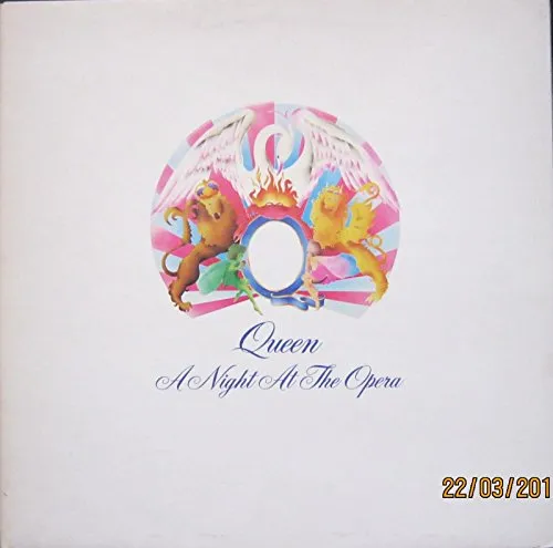 QUEEN Vinyl LP A Night At The Opera (Includes Bohemian Rhapsody) EX