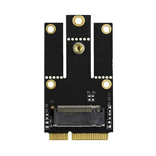 Shumo Adattatore Convertitore M.2 NGFF Un PCI-E per Scheda WLAN M.2 WiFi Intel AX200 9260 8265 8260 per Laptop