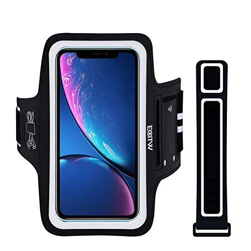 EOTW Porta Cellulare Running per iPhone XR, Fascia da Braccio per iPhone XS Max/iPhone 8 Plus/iPhone 7 Plus, Fascia Running iPhone 6S Plus / 6 Plus