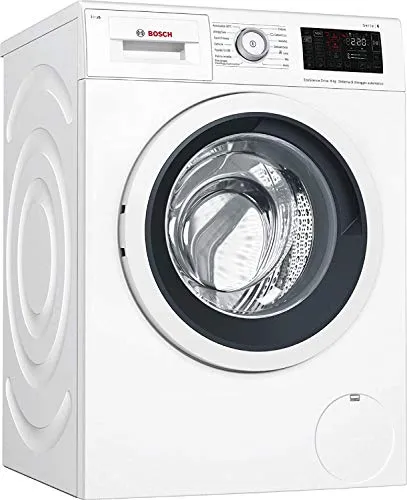 Bosch Serie 6 WAT28639IT - Lavatrice Libera installazione Caricamento frontale Bianco 9 kg 1400 Giri/min, 63L, 59.8 x 59 x 84.8 cm