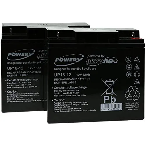 Batteria al Gel di piombo Powery per:UPS APC RBC7