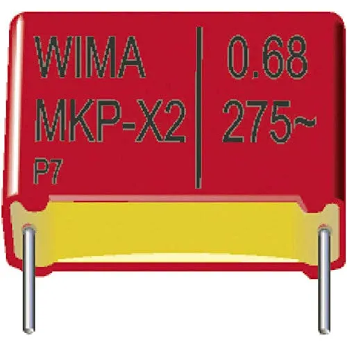 WIMA MKP 10 6,8uF 5% 400V RM37,5 1 pz. Condensatore MKP Radiale 6.8 µF 400 V/DC 5% 37.5 mm (L x L x A) 41.5 x 24 x 45.5