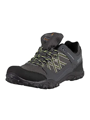 Regatta Edgepoint III WP, Scarpa da Passeggio Uomo, Punch radica/Calce, 44 EU