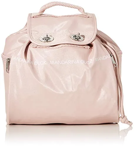 Mandarina Duck Utility Tracolla, Zaino Donna, Rosa (Rose Metal), 14,5x28x25 cm (W x H x L)