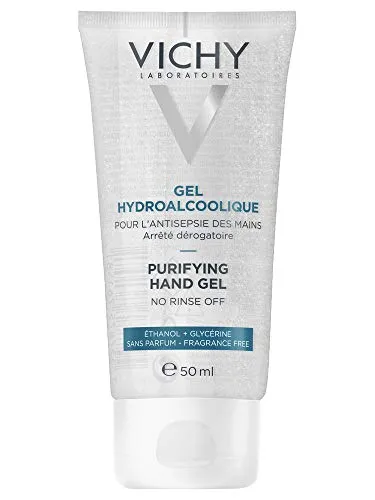 Vichy Hydroalcoholic Gel Mani Igienizzante Idratante 70% Alcool, 50ml