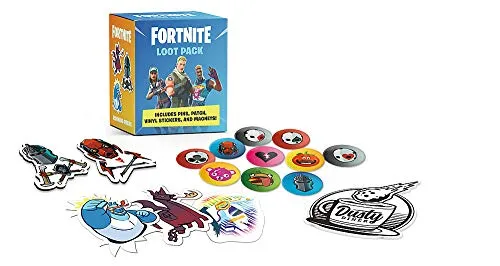 FORTNITE (Official) Loot Pack: Includes Pins, Patch, Vinyl Stickers, and Magnets!