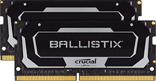 Crucial Ballistix BL2K32G32C16S4B 3200 MHz, DDR4, DRAM, Memoria Gaming Kit per Computer Portatile, 64GB (32GB x2), CL16