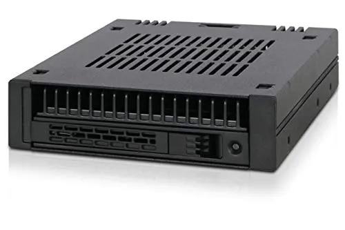 Icy Dock ExpressCage MB7414SP-B Rack Estraibile Rimovibile per 1x2.5 HDD SAS/SATA Hot-Swap in Una Baia da 3,5"