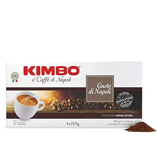 Kimbo Gusto Di Napoli 4X250 Grammi - 1000 g