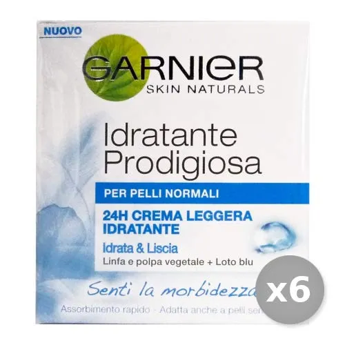 GARNIER Set 6 Idratante Prodigiosa Pelli Normali 50 Ml. Cura Del Viso