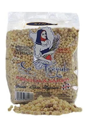 SINI FREGULA FREGOLA MEDIA SARDA TOSTATA 500gr X20PZ