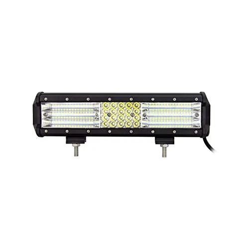 Willpower Barra LED Fuoristrada, Barra Luce a Led 30cm 330W Combinazione di Fascio Spot e Fascio Inondazione DC 12V - 24V Impermeabile Fari LED Luce da Lavoro Trattore Auto Veicoli 4x4 Atv UtV 4WD