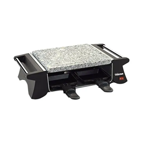 Tristar Raclette con Griglia in Pietra RA-2990, 500 W, ollare