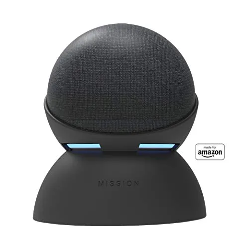 Base con batteria integrata Made for Amazon per Echo Dot (4ª generazione), Nero