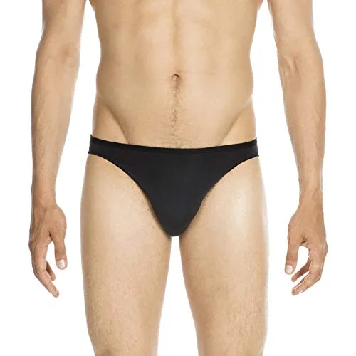 Hom Plumes Slip Intimo, Nero, M Uomo