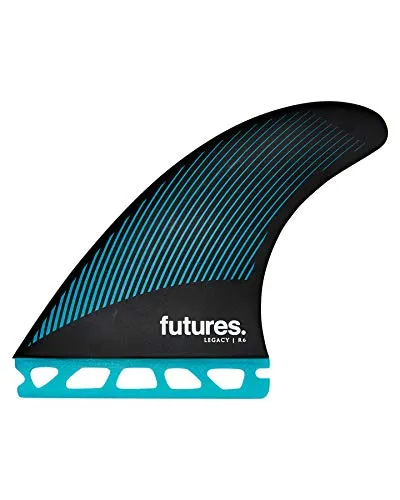 FUTURES Thruster Fin Set R6 Honeycomb Legacy Rake