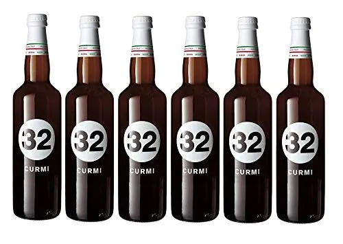 32 Via dei Birrai - CURMI- Birra Bianca Speziata 5,8% Alta Fermentazione [ 6 Bottiglie da 750 ml ]