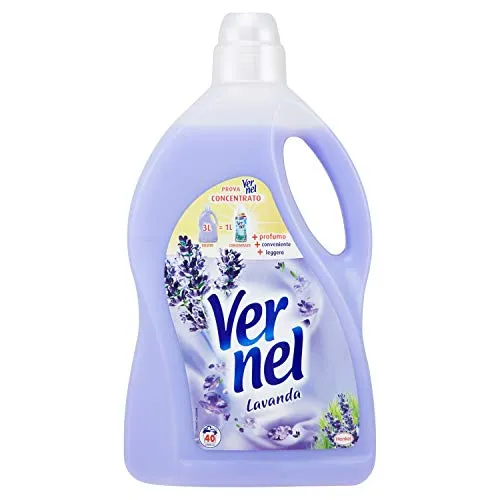 Vernel - Ammorbidente per Bucato, Lavanda - 3000 ml