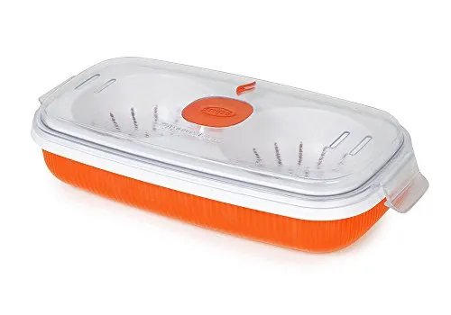 Snips Forbici per microonde, Plastica, Orange, Egg Poacher And Omelette Maker 0.75L