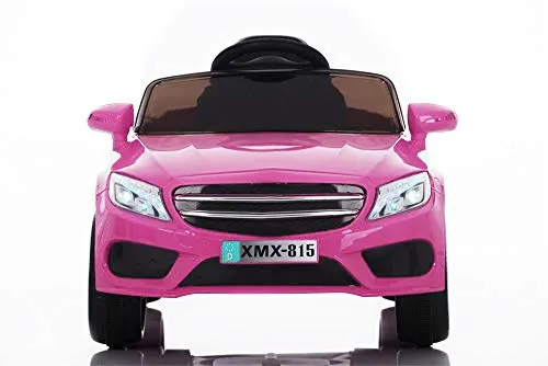 Babycar Auto per Bambini Macchina Elettrica per Bambini Babyfun ( Rosa ) Batteria 12 Volt con Telecomando 2.4 GHz Porte Apribili con MP3