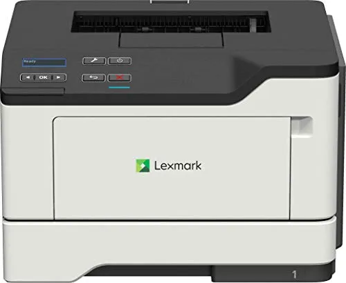 Lexmark B2442dw Laser Printer, Nero/Grigio, 1