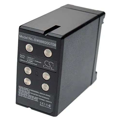 vhbw batteria compatibile con Thales RC-148 radio (4100mAh, 12.6V, Li-Ion)