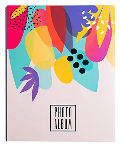 Grupo Erik: Album fotografico Abstract Summer | Album foto 13x18 con 48 tasche e copertina flessibile, Album fotografico 13 x 18 personalizzabile, Album foto 13x20, Foto 12x18 o Foto 13x19