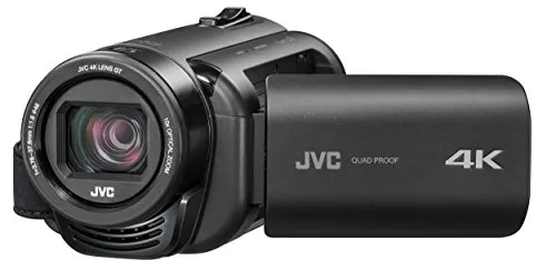 JVC GZ-RY980HEU Videocamera 4K QUAD PROOF, riprese Slow Motion, software in dotazione, Nero