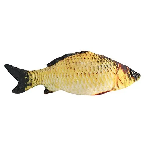 Giocattoli di Peluche di Forma di Pesce della Carpa di Simulazione Giocattoli di Peluche del Giocattolo del Regalo di tiro del Pesce salato farcito(60cm)