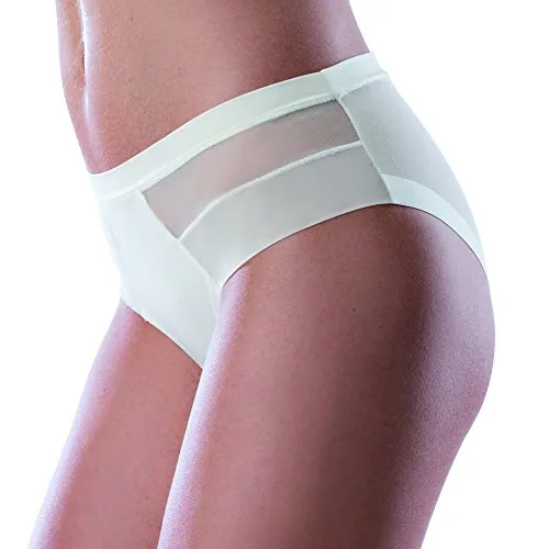 LOVABLE Invisible Ultralight Slip Mutande da Donna, Bianco (White 003), 5/XL